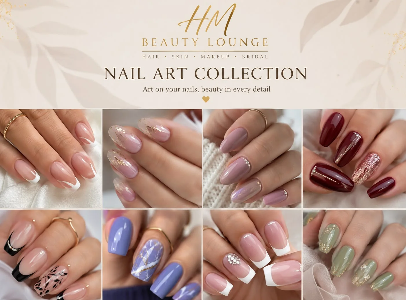 Nail art designs by HM Beauty Lounge